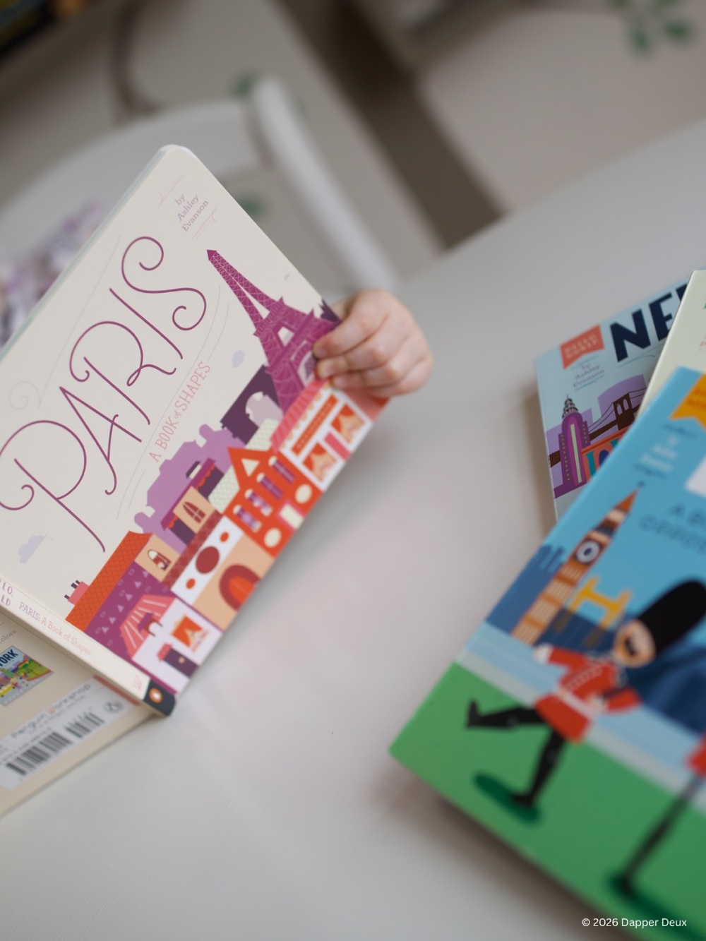 Hello World | Travel Themed Book Set - Paris, New York, London, San Francisco